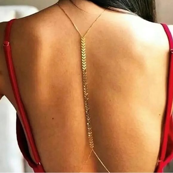 🔥1PC WOMENS BODY CHAIN CAN WEAR IN FRONT OR BACK BRAND NEW🔥 - Picture 5 of 7